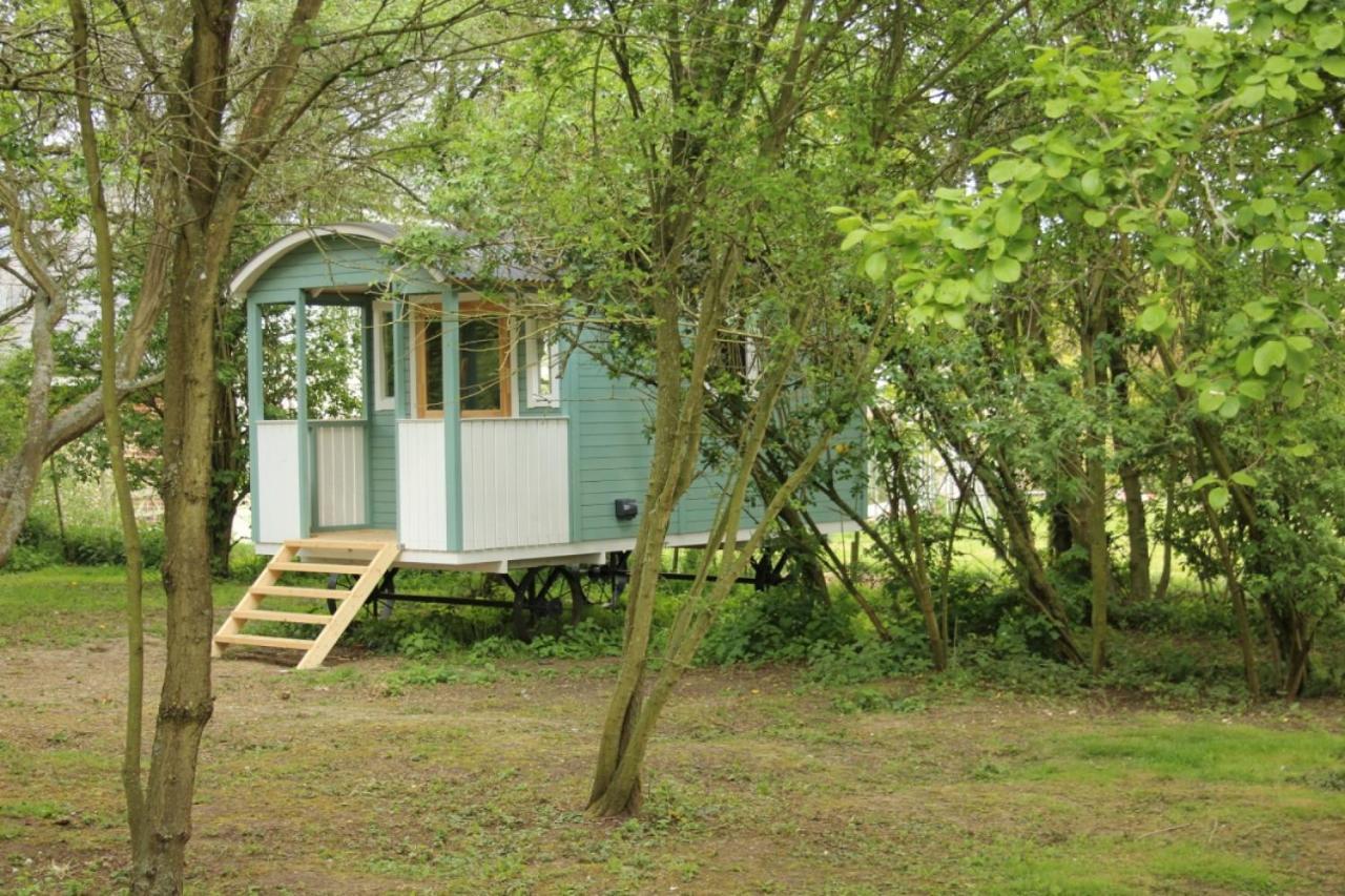 The Kestrel Shepherd Hut, Whitehouse Farm Stowmarket Esterno foto